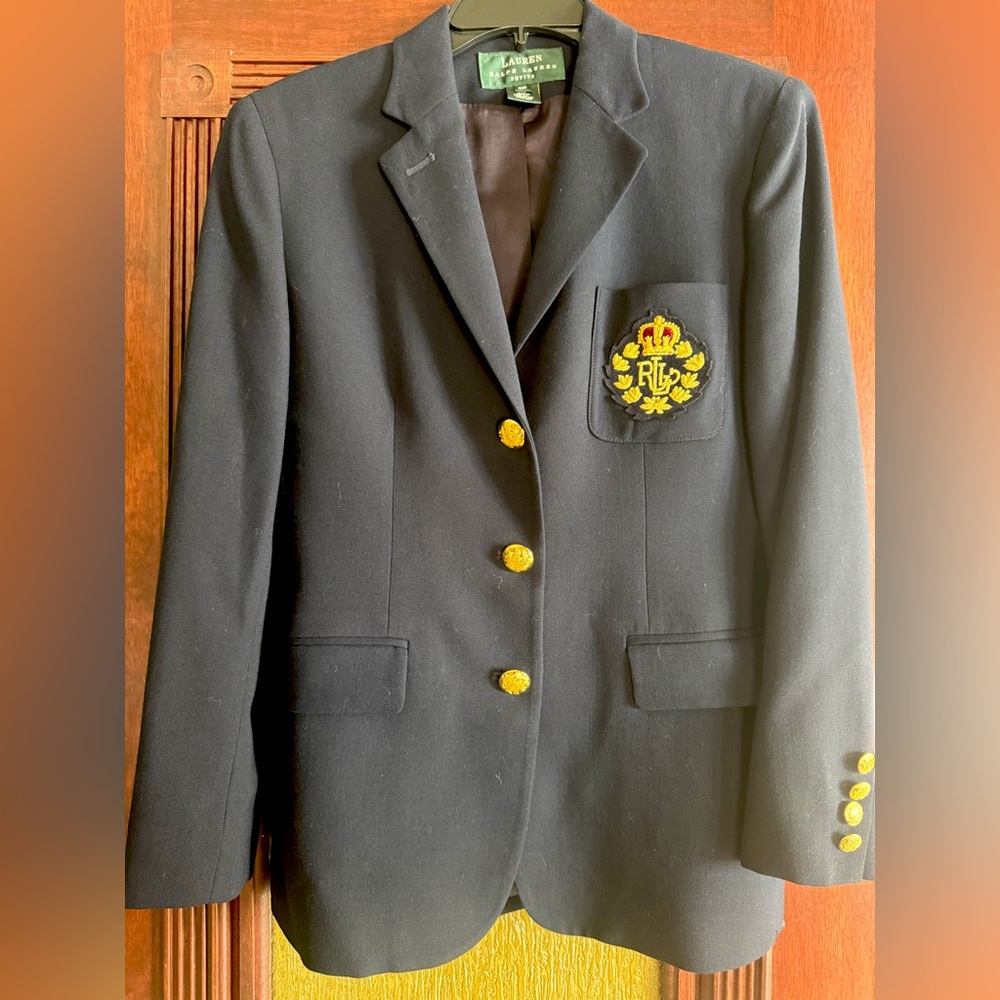 Dark Navy Blue Blazer 6/6P